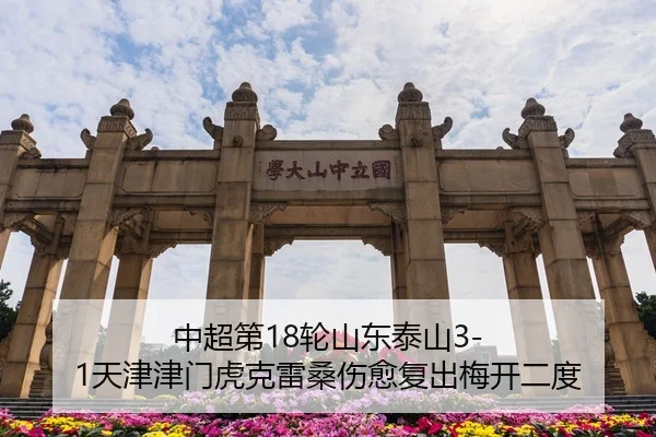 中超第18轮山东泰山3-1天津津门虎克雷桑伤愈复出梅开二度